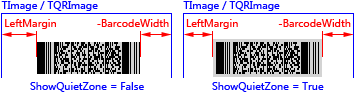 BarcodeWidth < 0, Orientation = boLeftRight